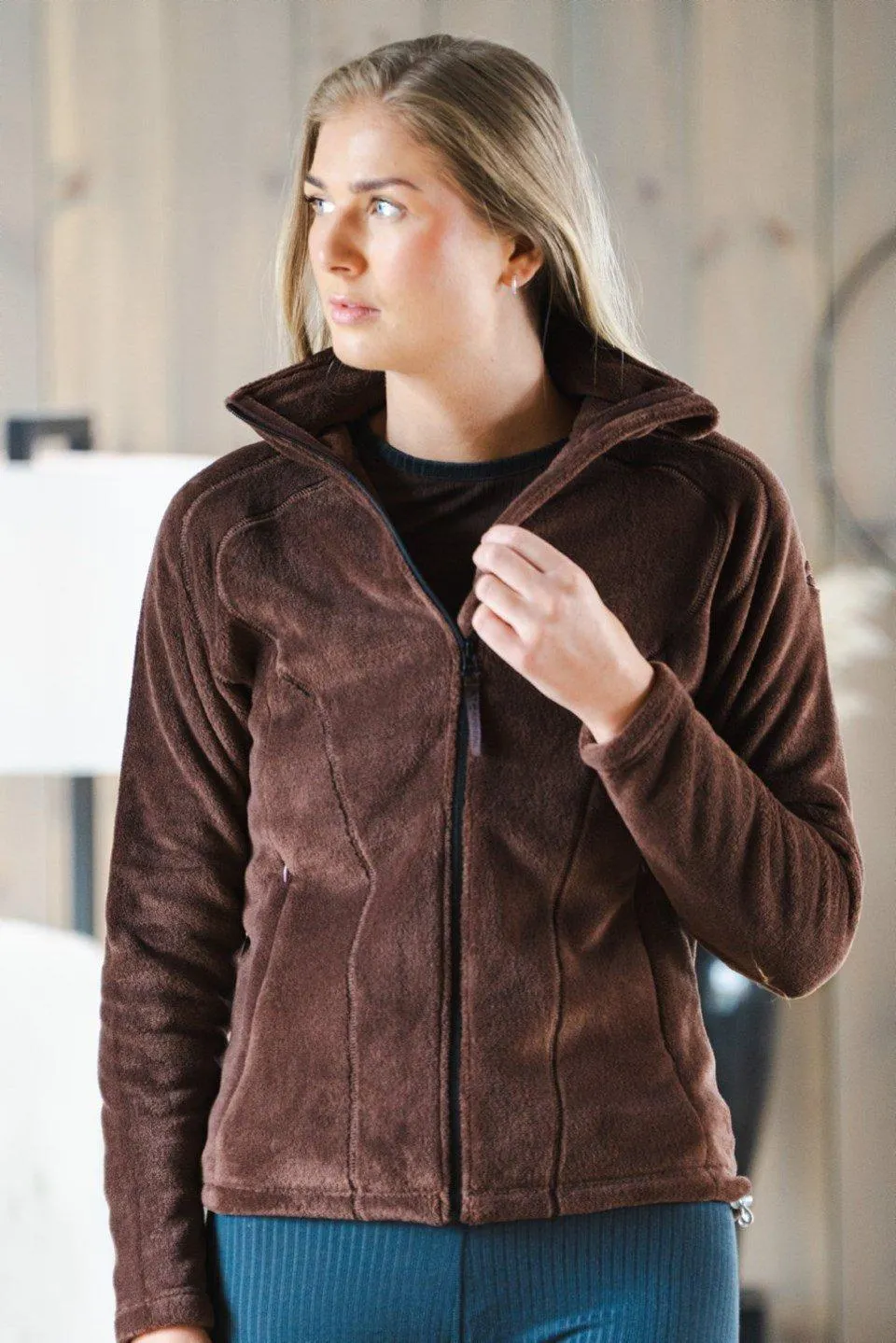 Hyggestien fleecejakke