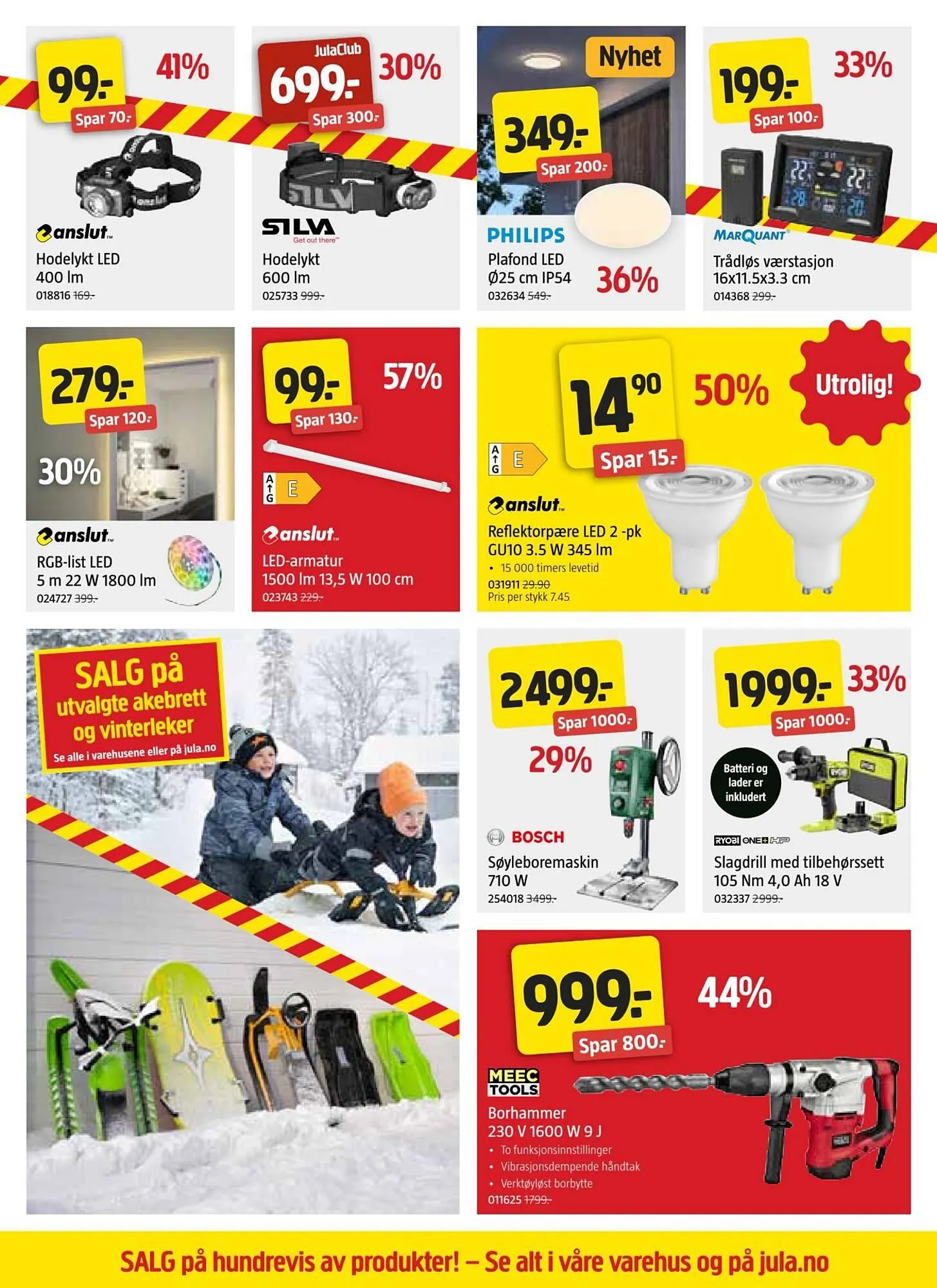 Jula kundeavis fra 12. februar til 26. februar 2026 - kundeavisside 3