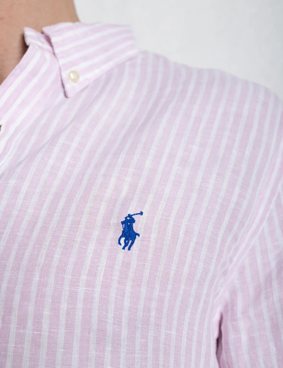Slbdppcs Long Sleeve Sport Shirt Pink/White