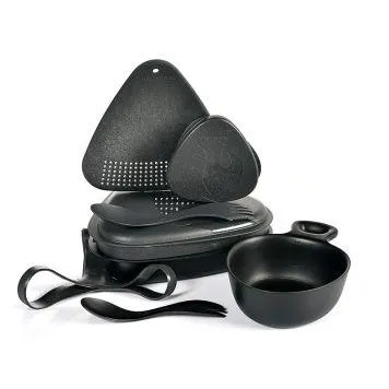 LUNSJKIT LIGHT MY FIRE OUTDOOR MEAL KIT SVART