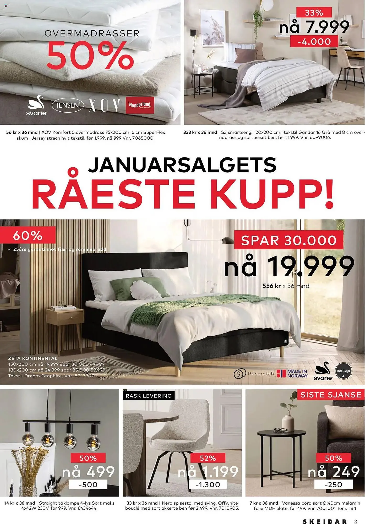 Skeidar kundeavis fra 12. januar til 18. januar 2026 - kundeavisside 3