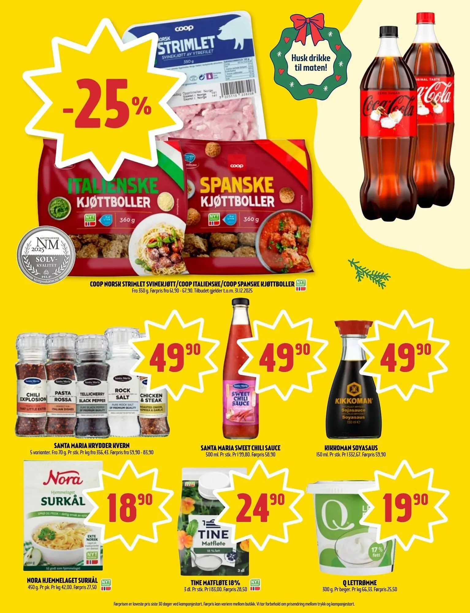 Coop Prix kundeavis fra 8. desember til 14. desember 2025 - kundeavisside 2