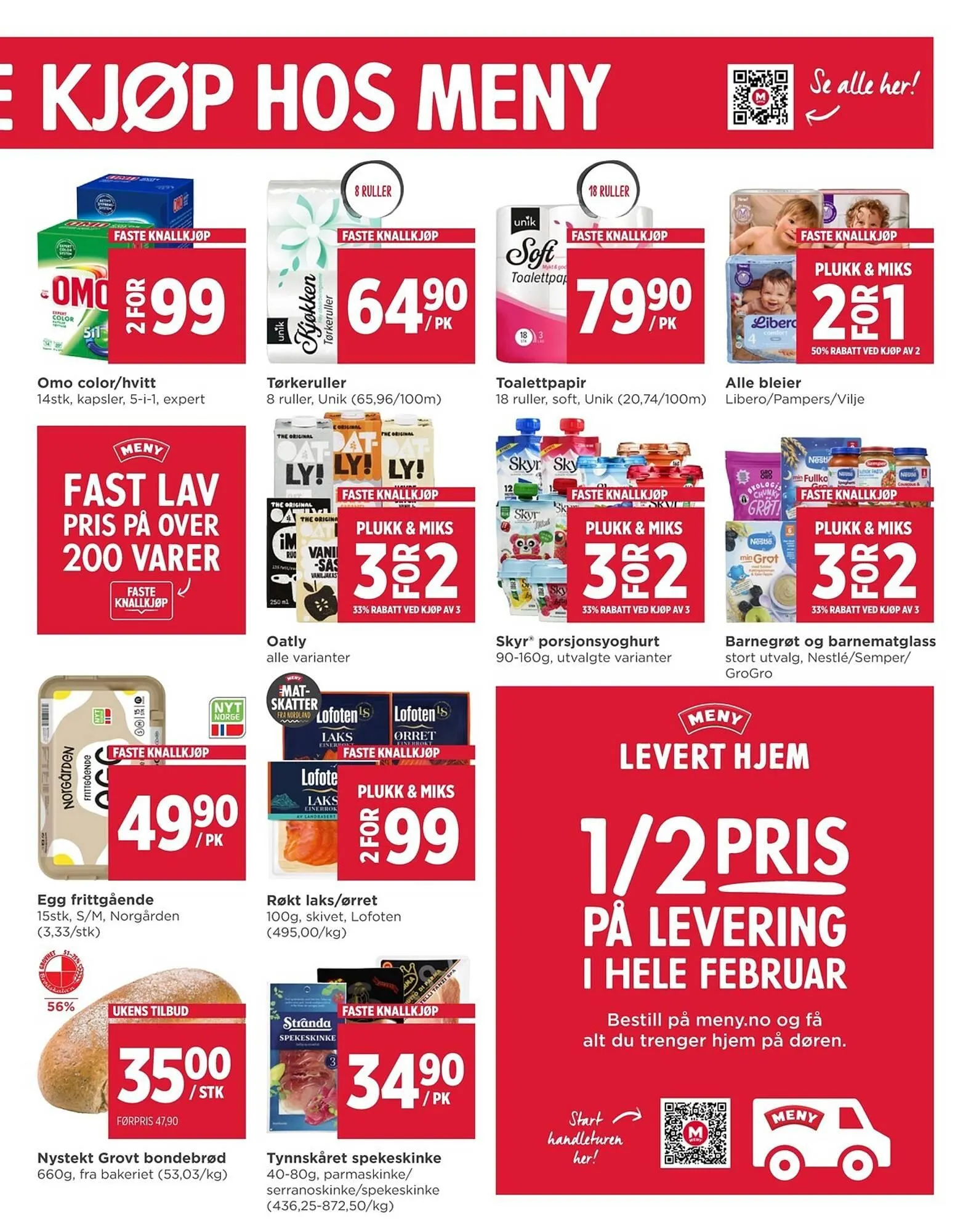 Meny kundeavis fra 16. februar til 21. februar 2026 - kundeavisside 7