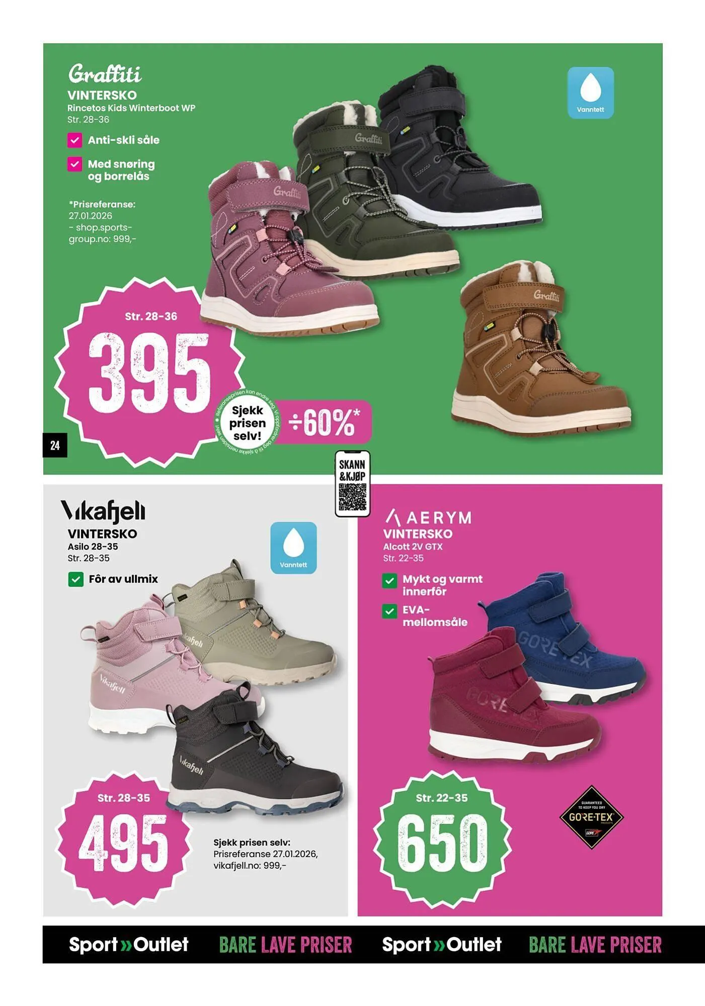 Sport Outlet kundeavis fra 10. februar til 23. februar 2026 - kundeavisside 24