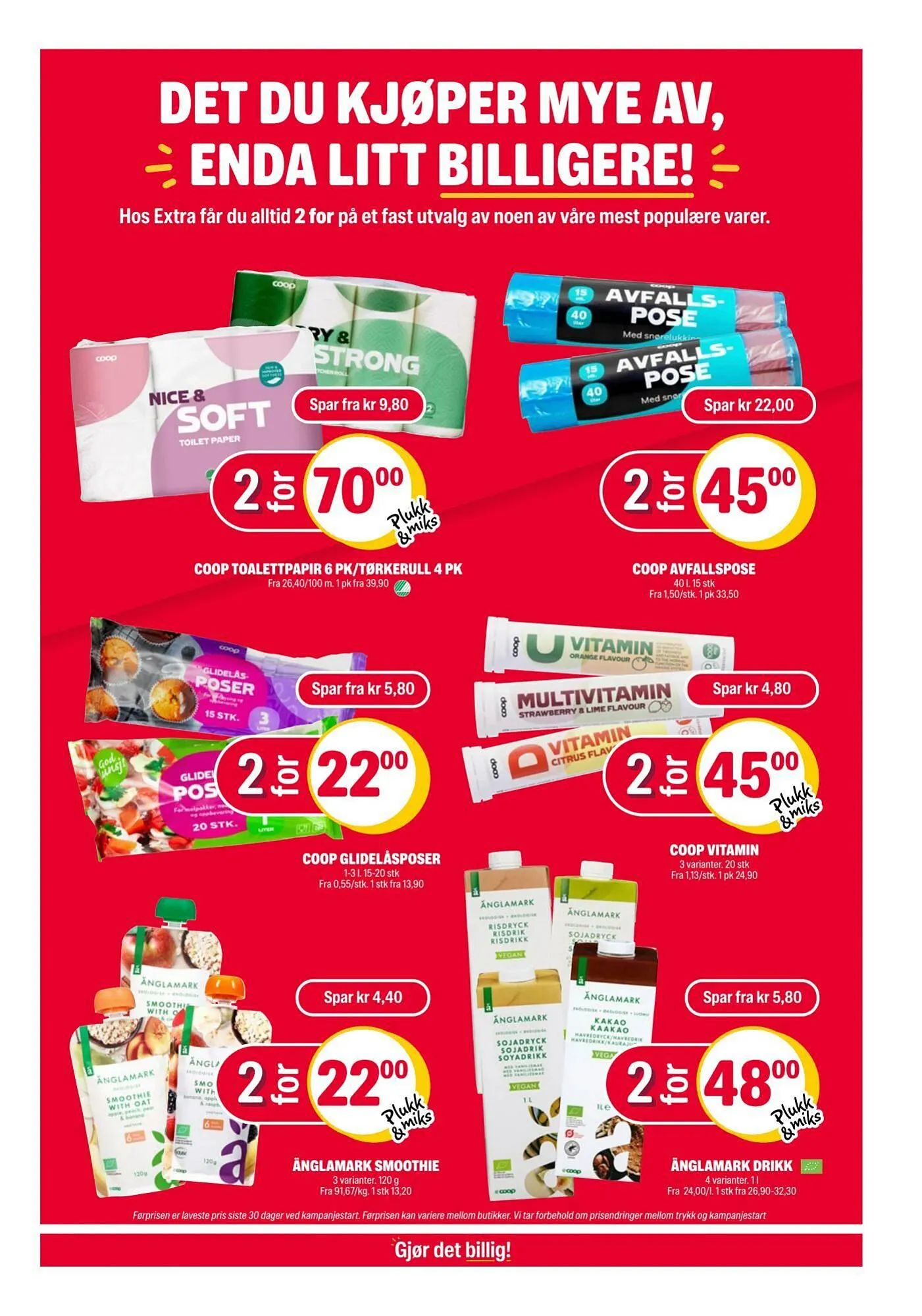 Coop Extra kundeavis fra 15. desember til 22. desember 2025 - kundeavisside 25