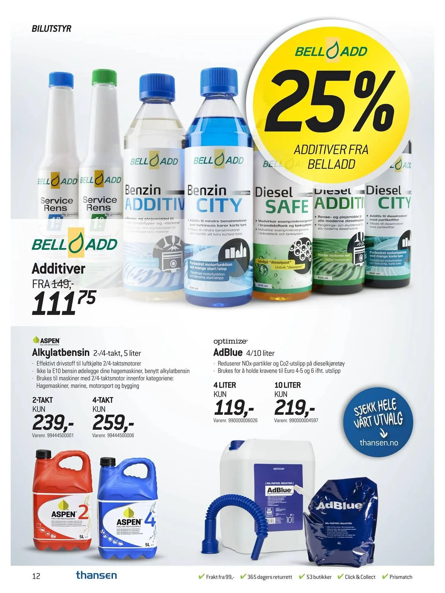 Thansen kundeavis fra 20. mars til 23. april 2026 - kundeavisside 12