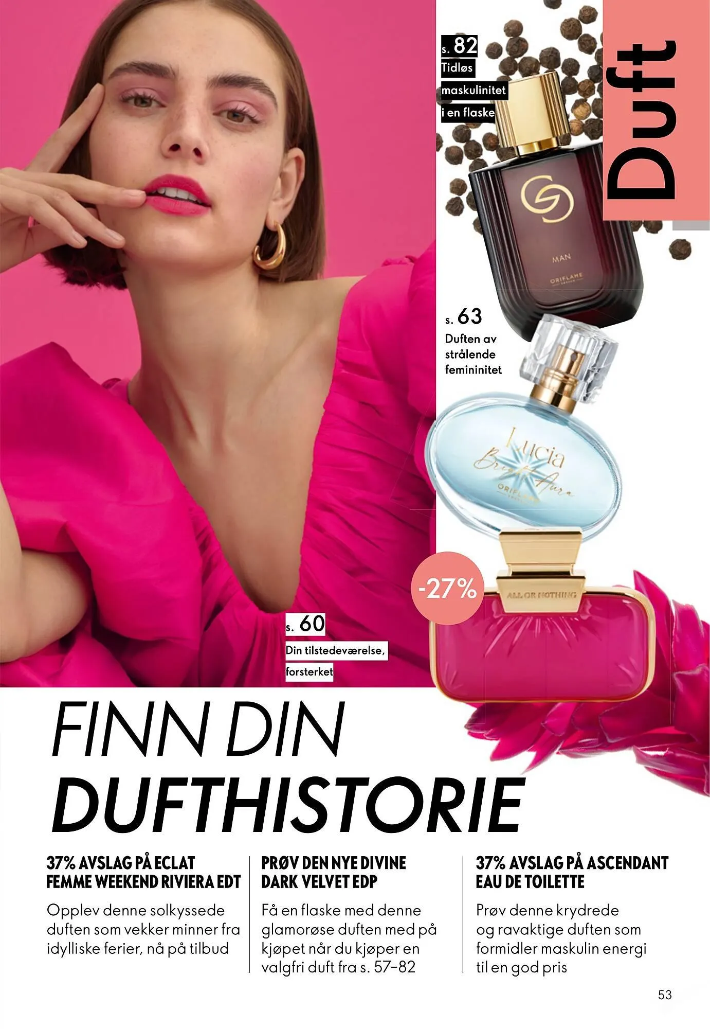 Oriflame katalog fra 8. oktober til 28. oktober 2025 - kundeavisside 53