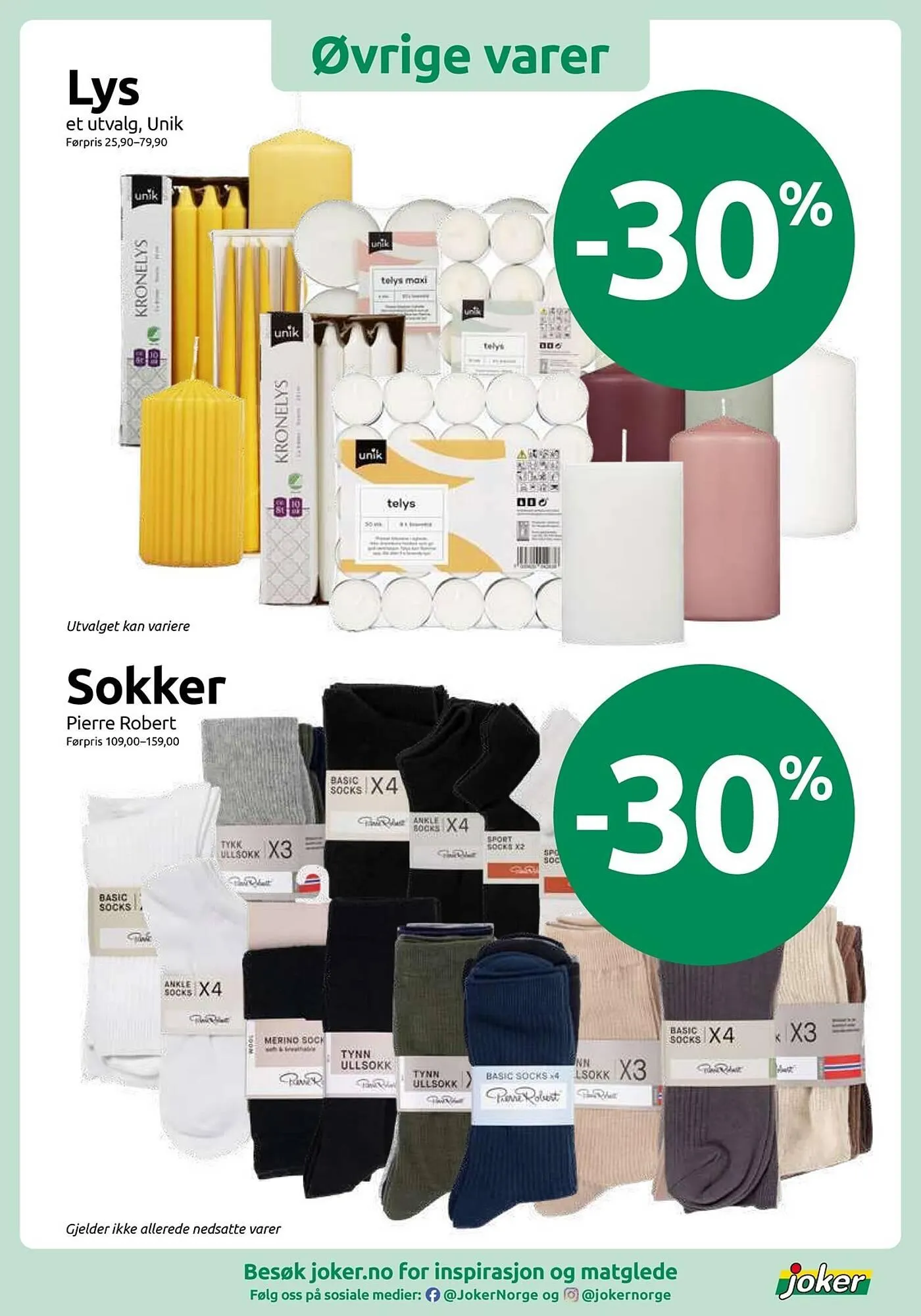 Joker kundeavis fra 30. mars til 4. april 2026 - kundeavisside 10