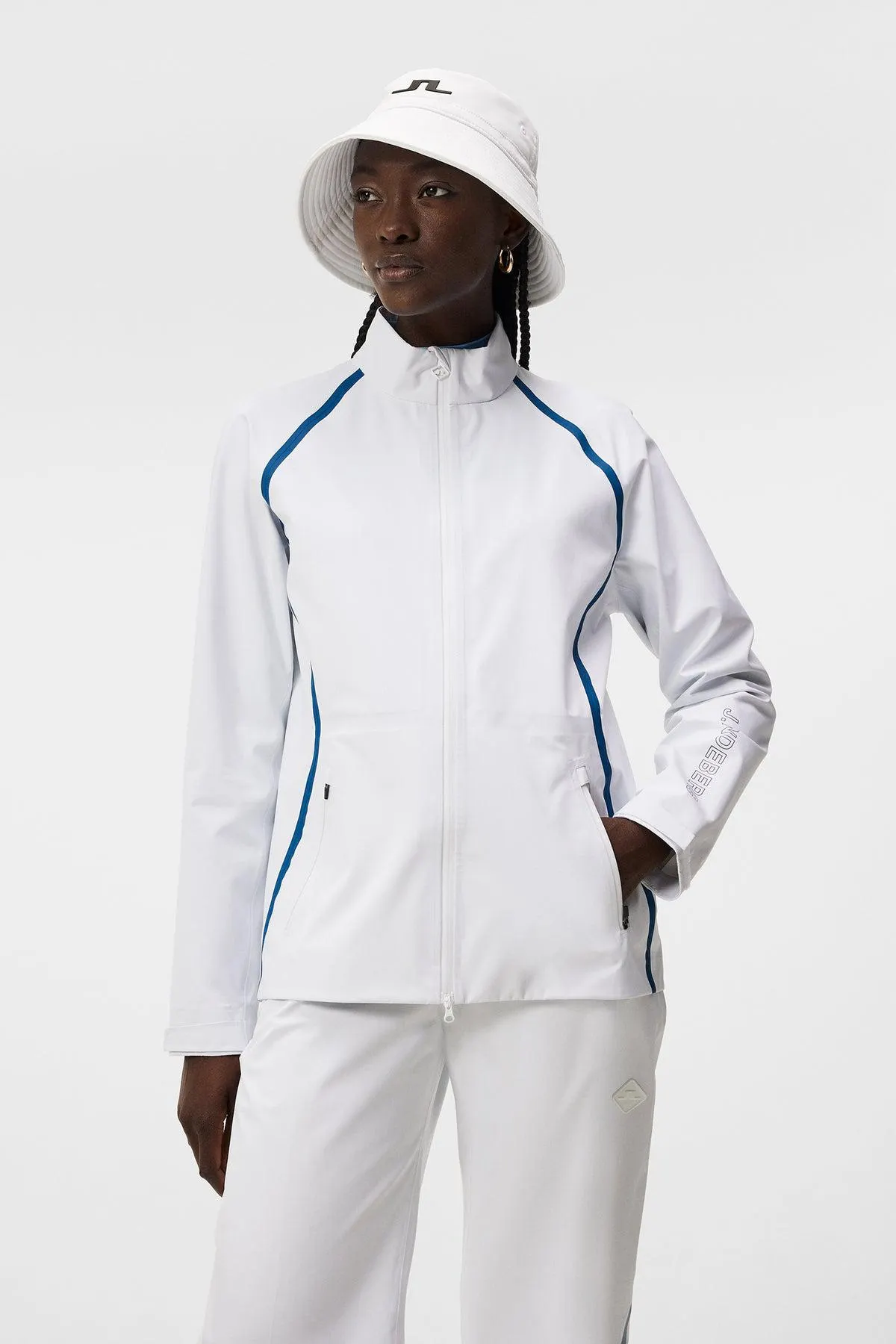 Coral Rain Jacket White