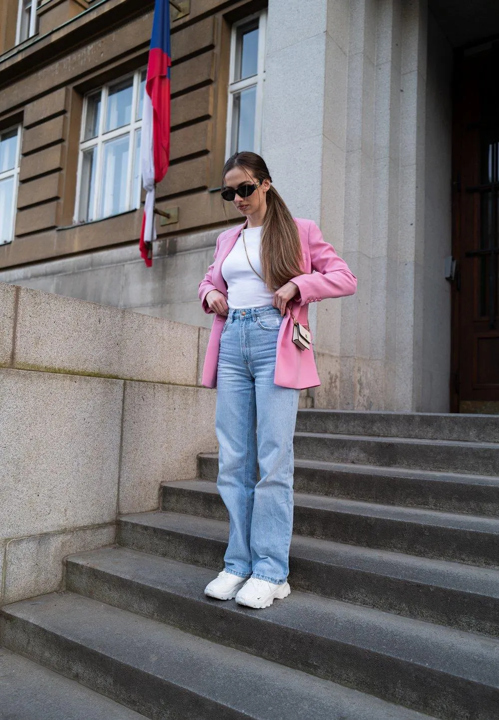 VERSACE BIGGIE UNISEX - Solbriller - black