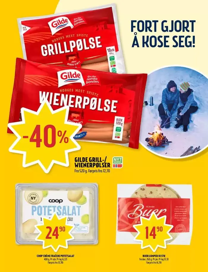 Flott tilbud for kuppjegere fra 10. februar til 16. februar 2025 - kundeavisside 3