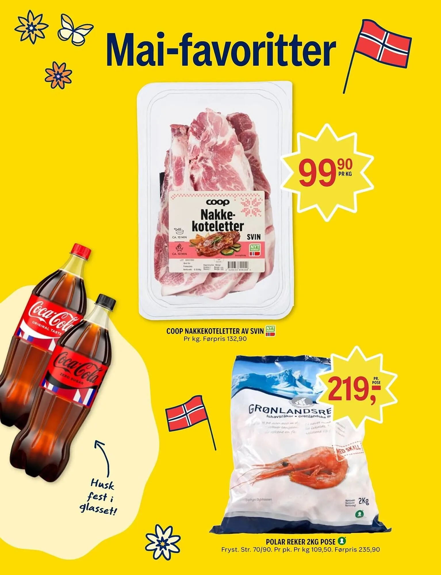 Coop Prix kundeavis fra 4. mai til 7. juni 2026 - kundeavisside 4