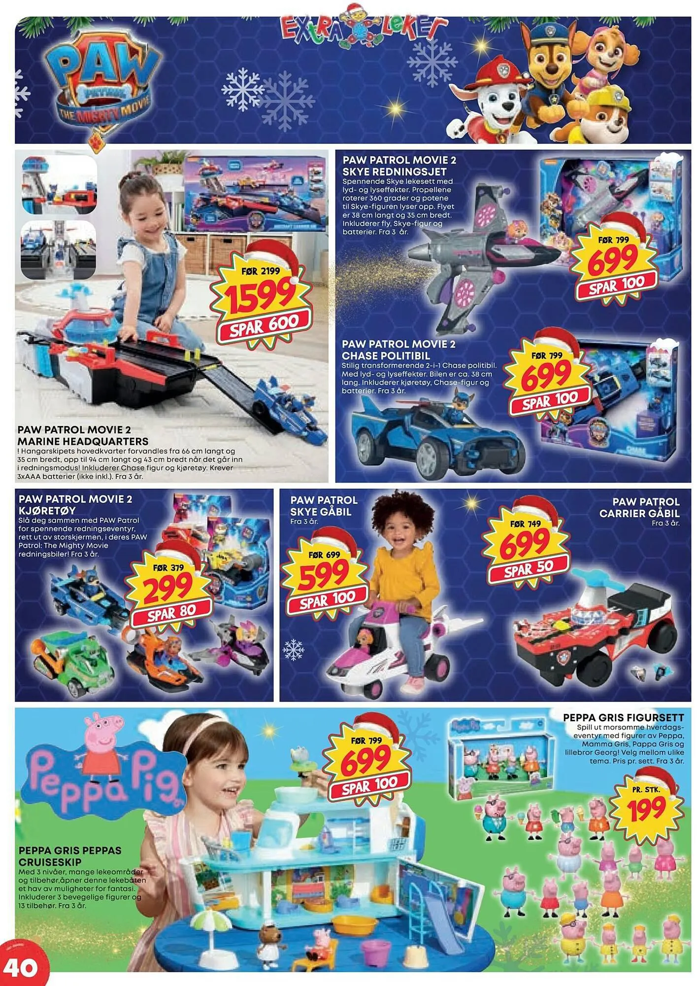 Extra Leker Kundeavis fra 14. november til 24. desember 2023 - kundeavisside 40