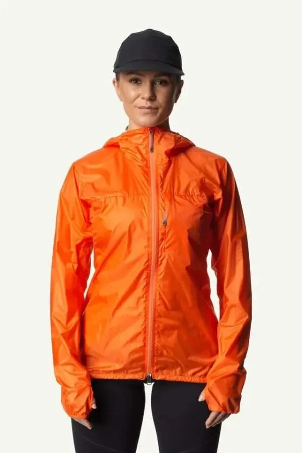 Houdini Womens Come Along Jacket Sunset Orange