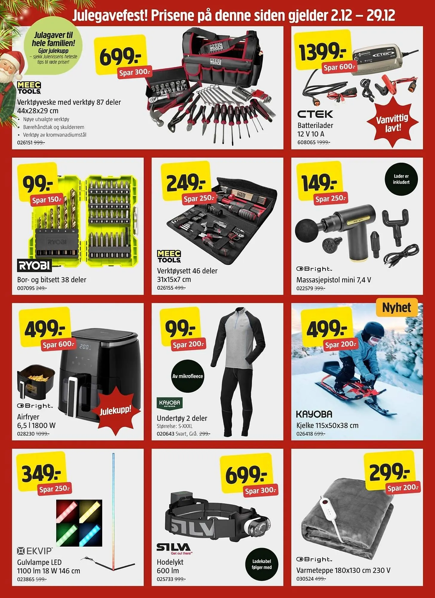 Jula kundeavis fra 2. desember til 14. desember 2025 - kundeavisside 4
