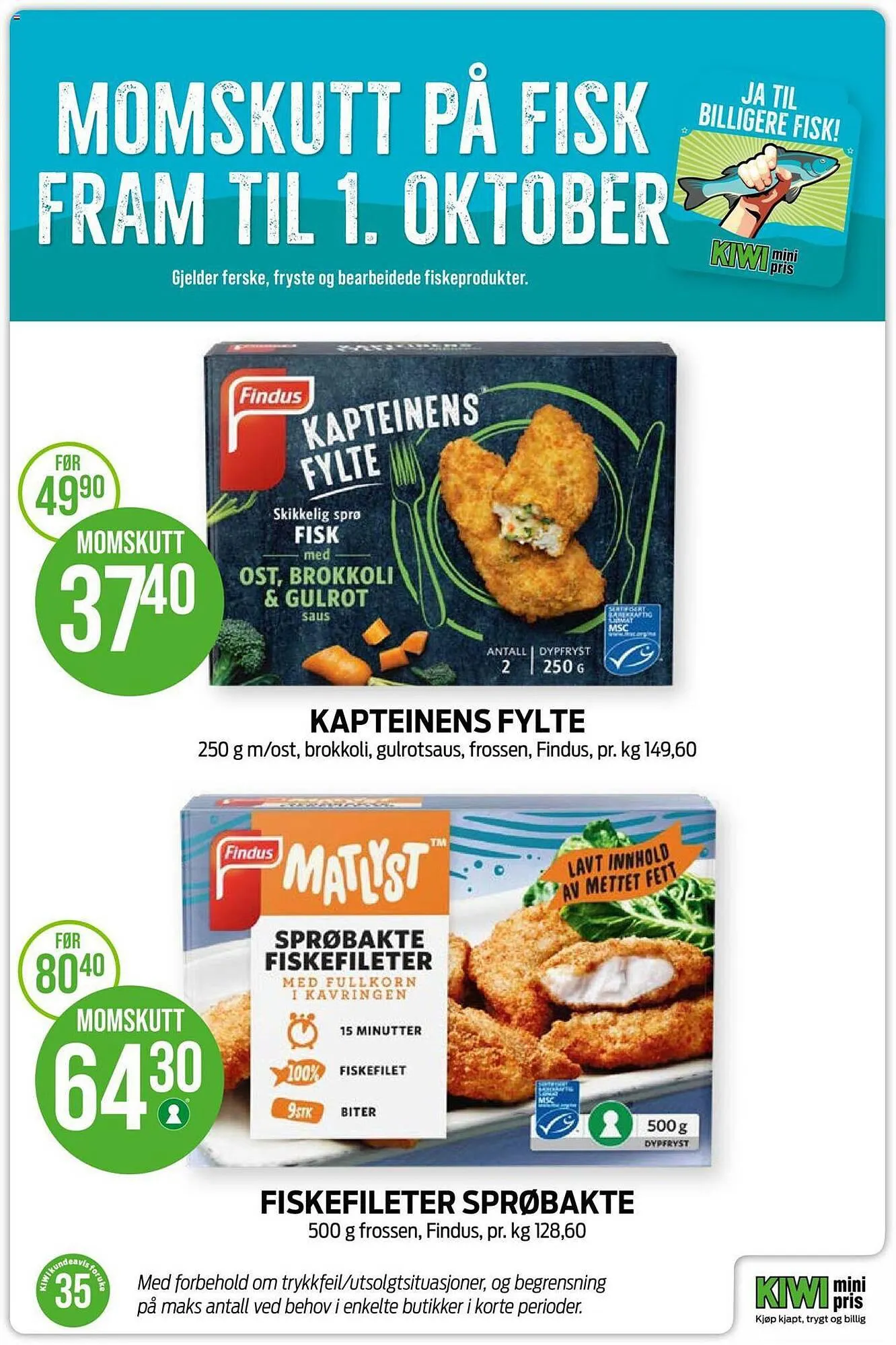 Kiwi Kundeavis fra 21. august til 1. oktober 2023 - kundeavisside 10