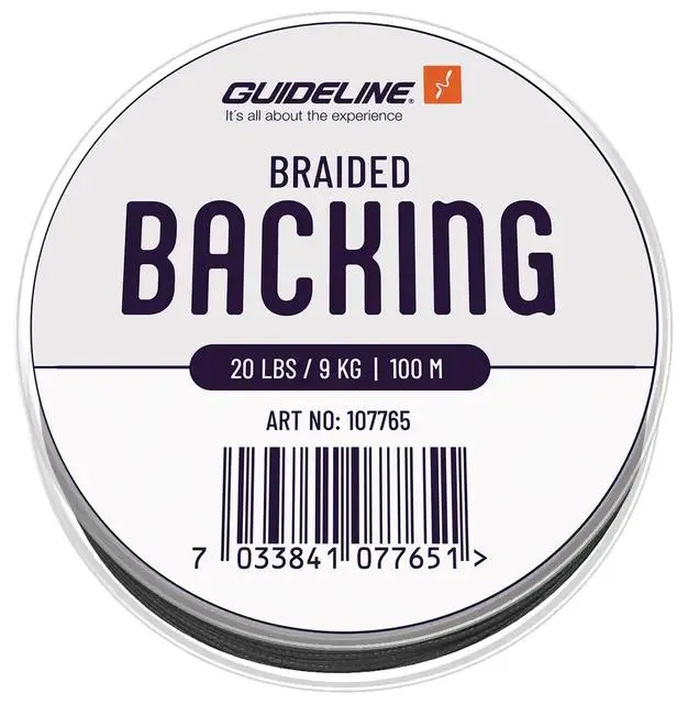 Guideline Braided Backing Black
