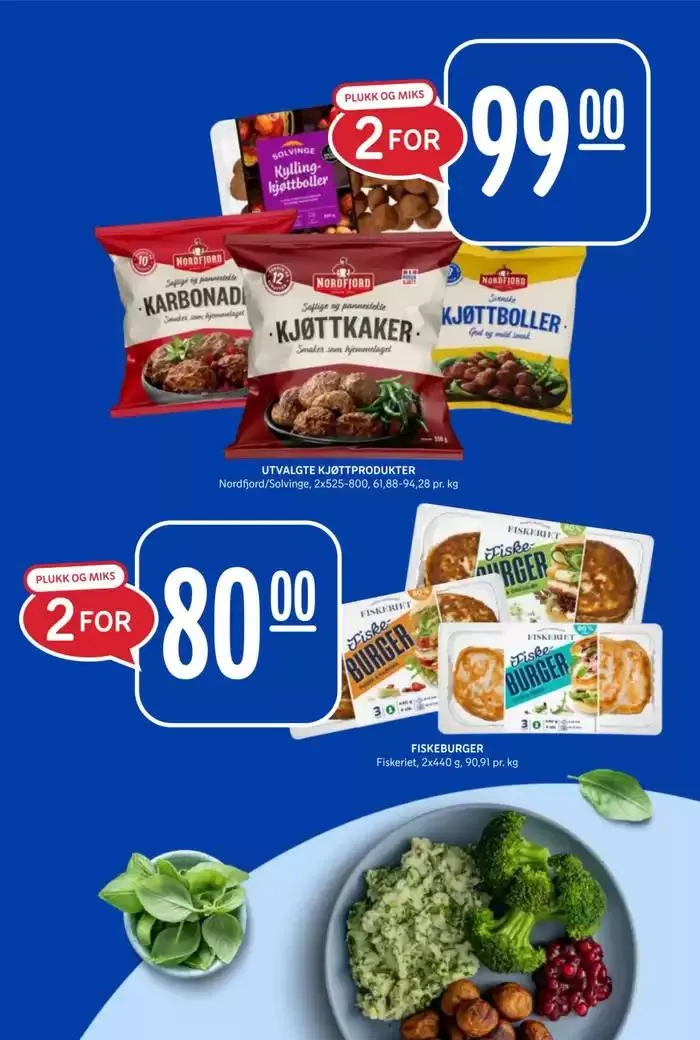 Topptilbud for smarte sparere fra 31. desember til 11. januar 2025 - kundeavisside 5