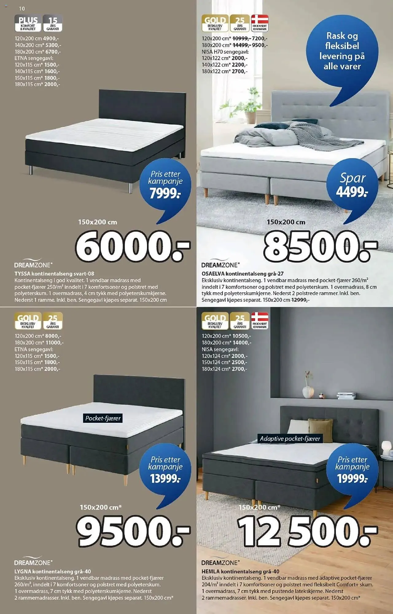 JYSK kundeavis fra 9. februar til 21. februar 2026 - kundeavisside 10