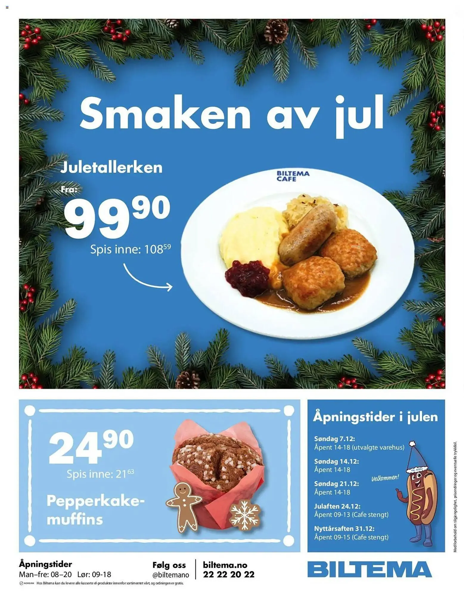 Biltema kundeavis fra 26. november til 5. januar 2026 - kundeavisside 14