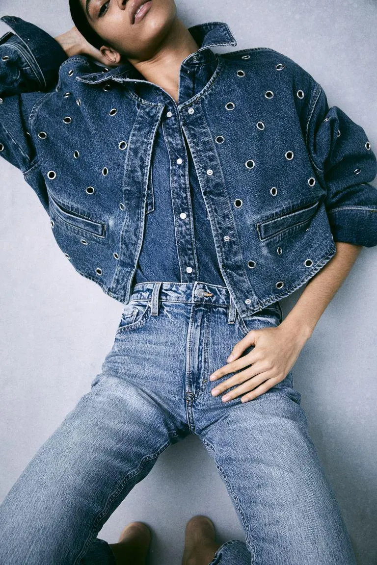 Slim Straight High Jeans