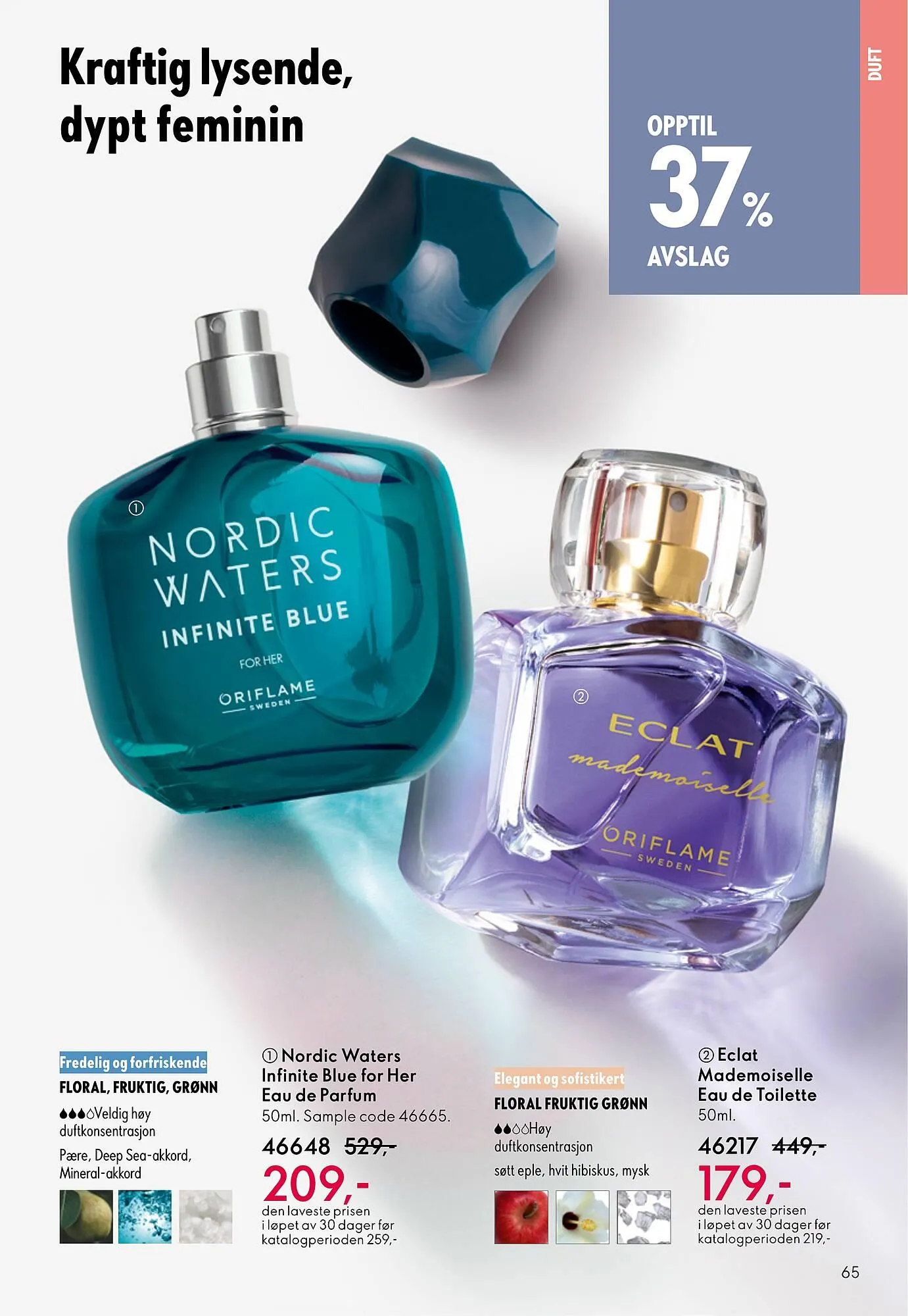 Oriflame katalog fra 29. oktober til 18. november 2025 - kundeavisside 65