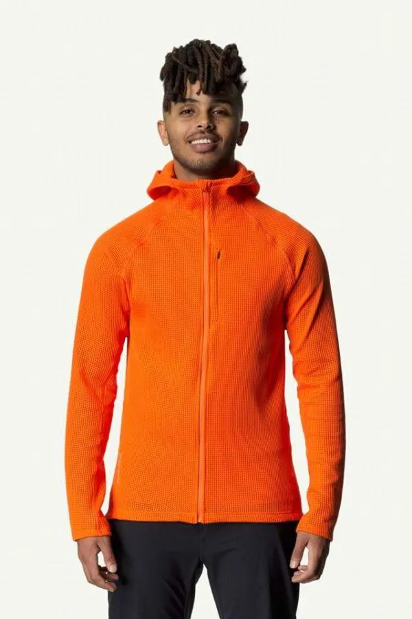 Houdini Mens Pace Flow Houdi Sunset Orange