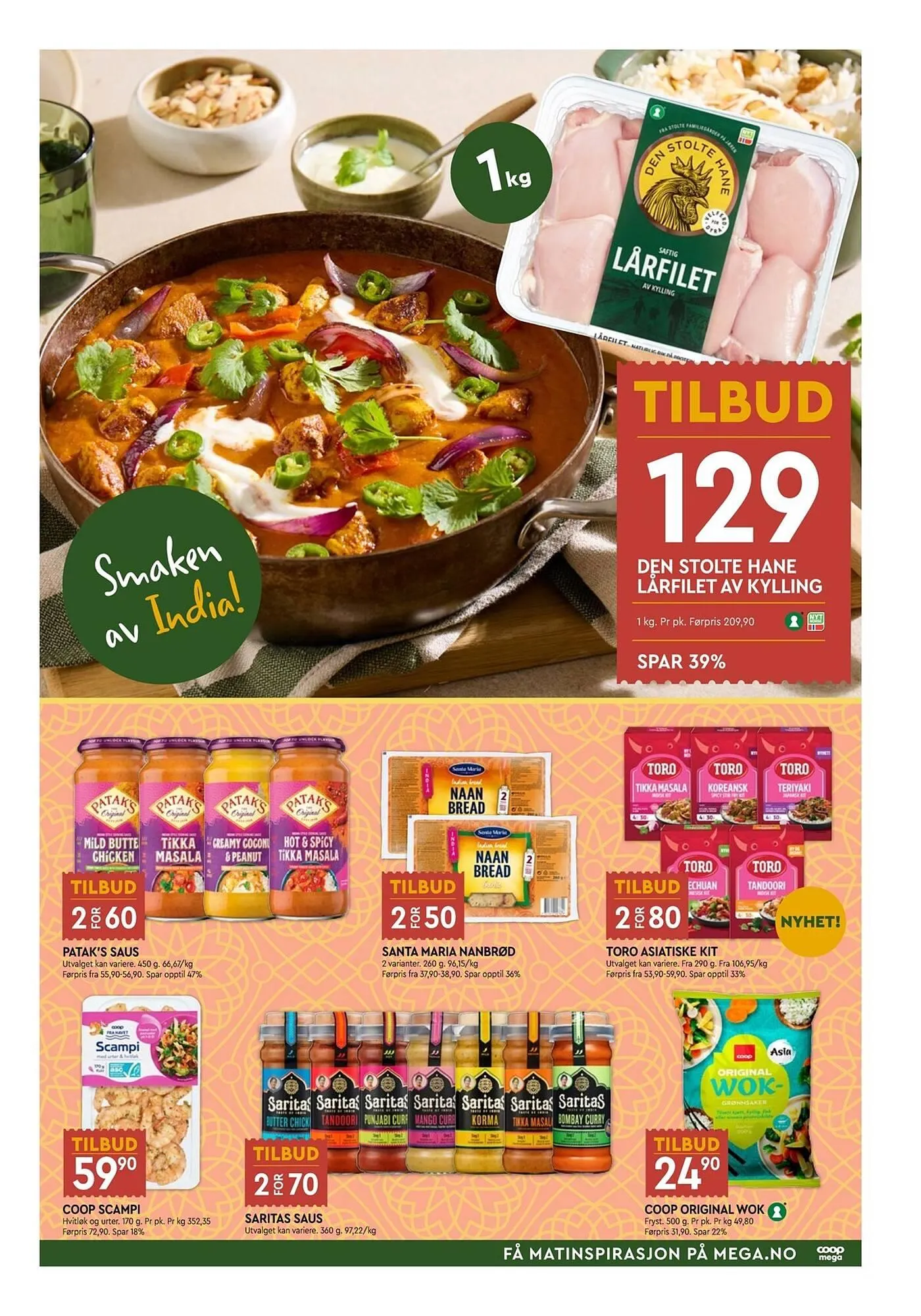 Coop Mega kundeavis fra 2. mars til 7. mars 2026 - kundeavisside 3