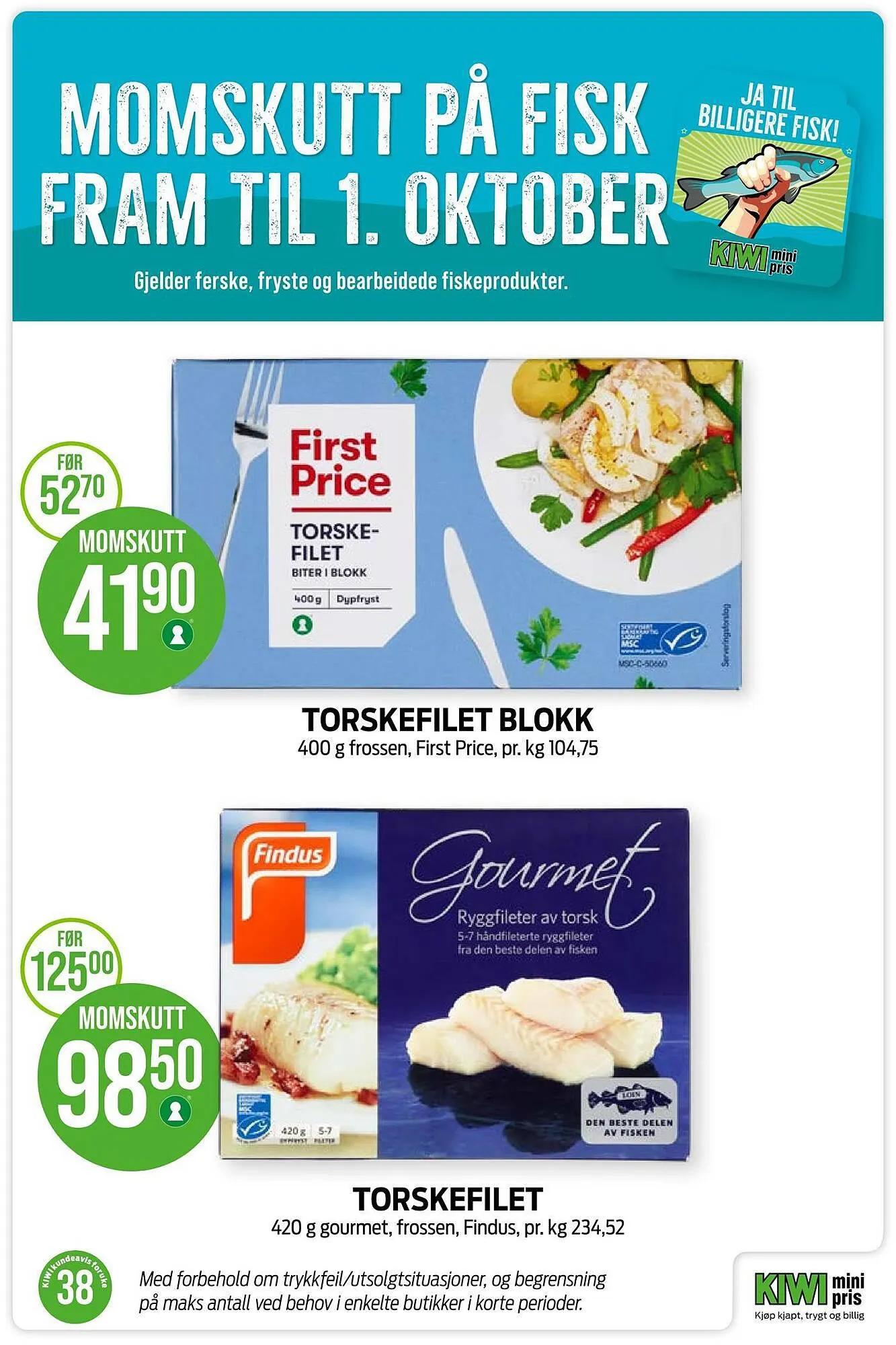 Kiwi Kundeavis fra 17. september til 24. september 2023 - kundeavisside 14