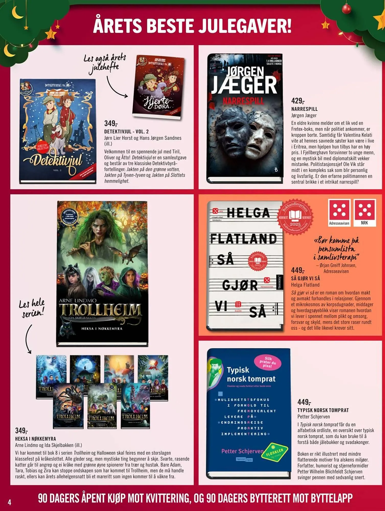Ark Bokhandel kundeavis fra 1. desember til 25. desember 2025 - kundeavisside 4