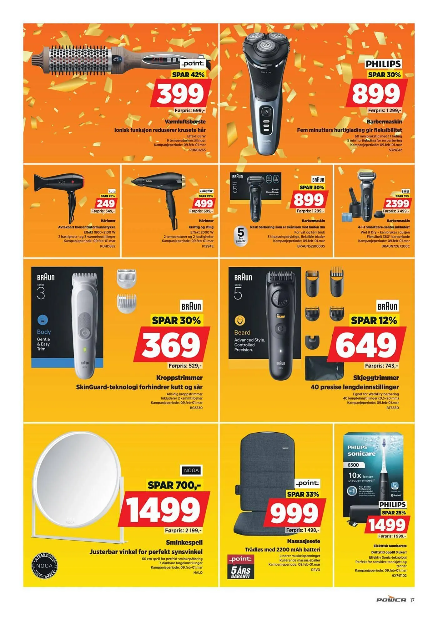 POWER kundeavis fra 16. februar til 23. februar 2026 - kundeavisside 17