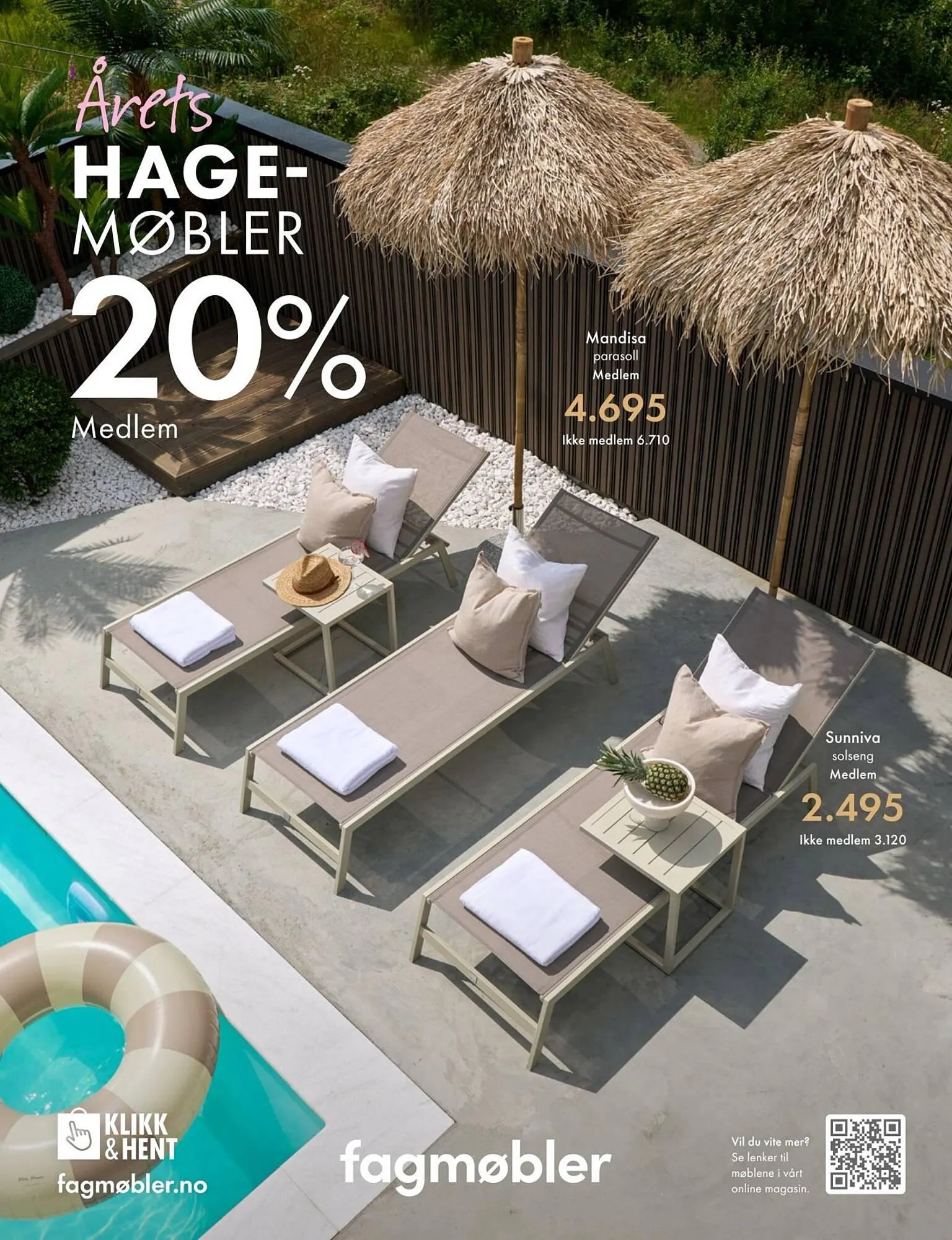 Fagmøbler kundeavis fra 1. april til 1. mai 2026 - kundeavisside 48