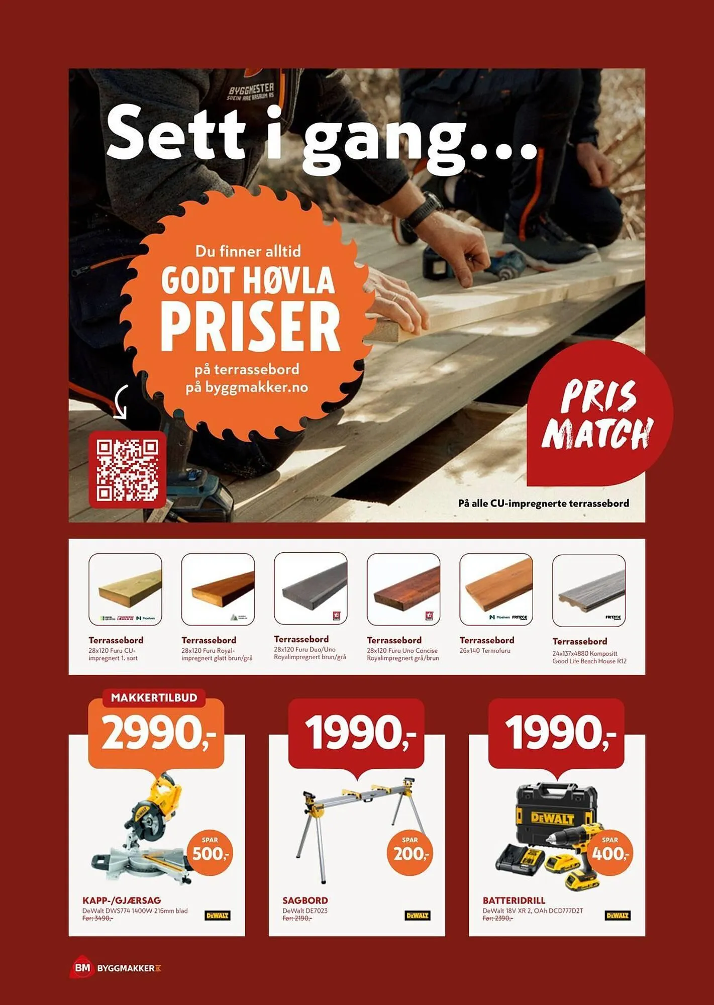 Byggmakker kundeavis fra 29. mars til 25. april 2026 - kundeavisside 2