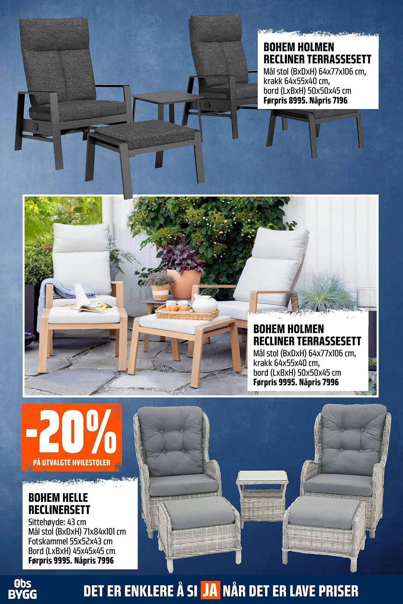 Obs Bygg kundeavis fra 29. mars til 11. april 2026 - kundeavisside 19