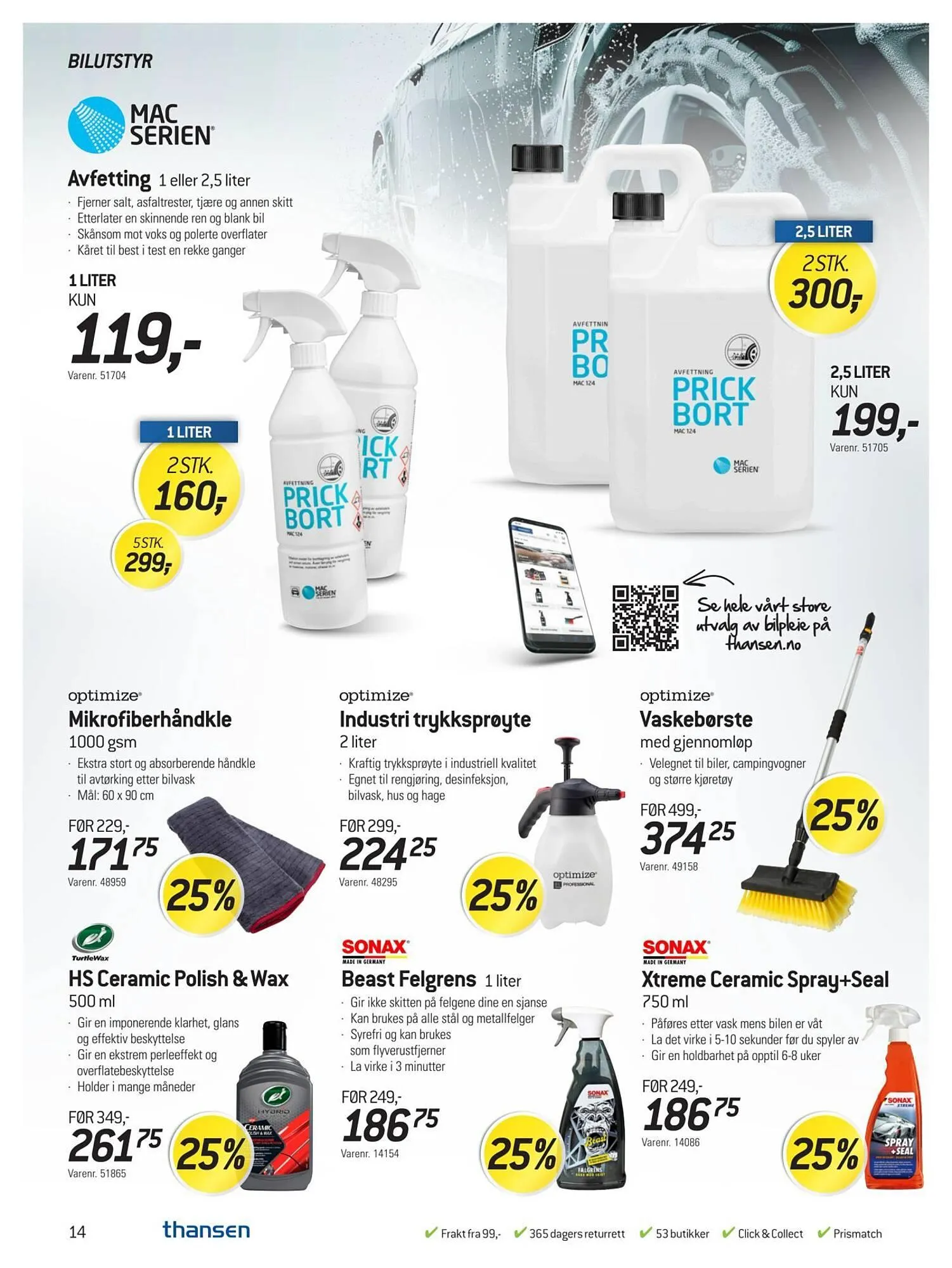 Thansen kundeavis fra 30. januar til 27. februar 2026 - kundeavisside 14