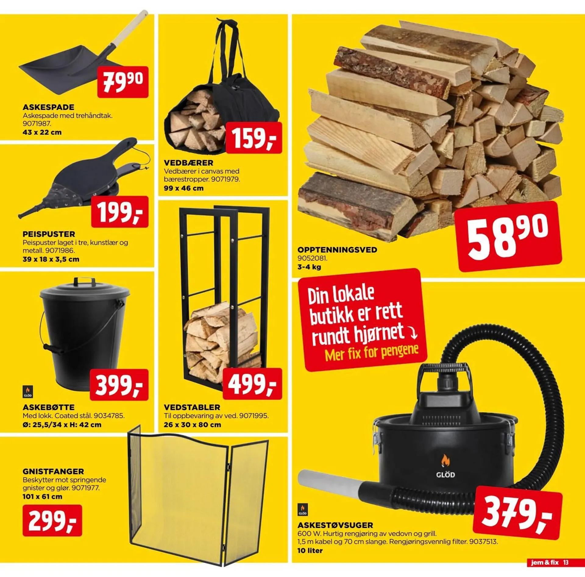 Jem & fix kundeavis fra 1. januar til 11. januar 2026 - kundeavisside 13