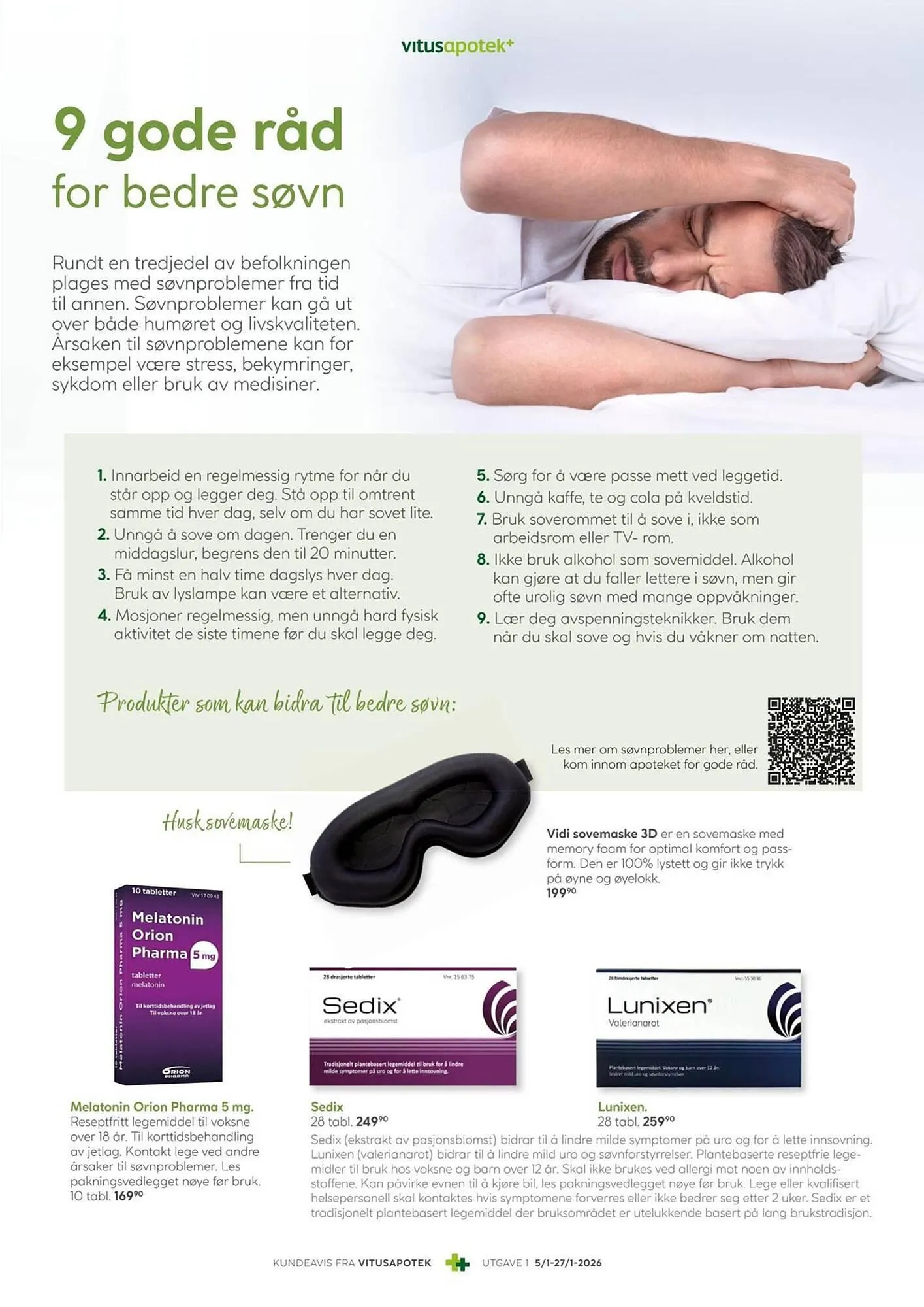 Vitusapotek kundeavis fra 5. januar til 27. januar 2026 - kundeavisside 7