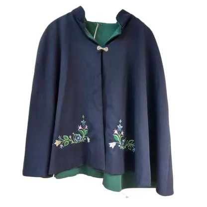 Frankie Blå Cape dame