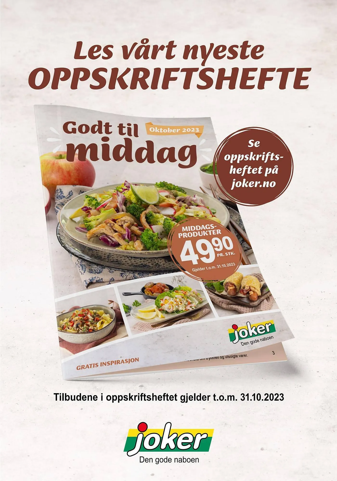 Joker Kundeavis fra 30. september til 1. oktober 2023 - kundeavisside 3