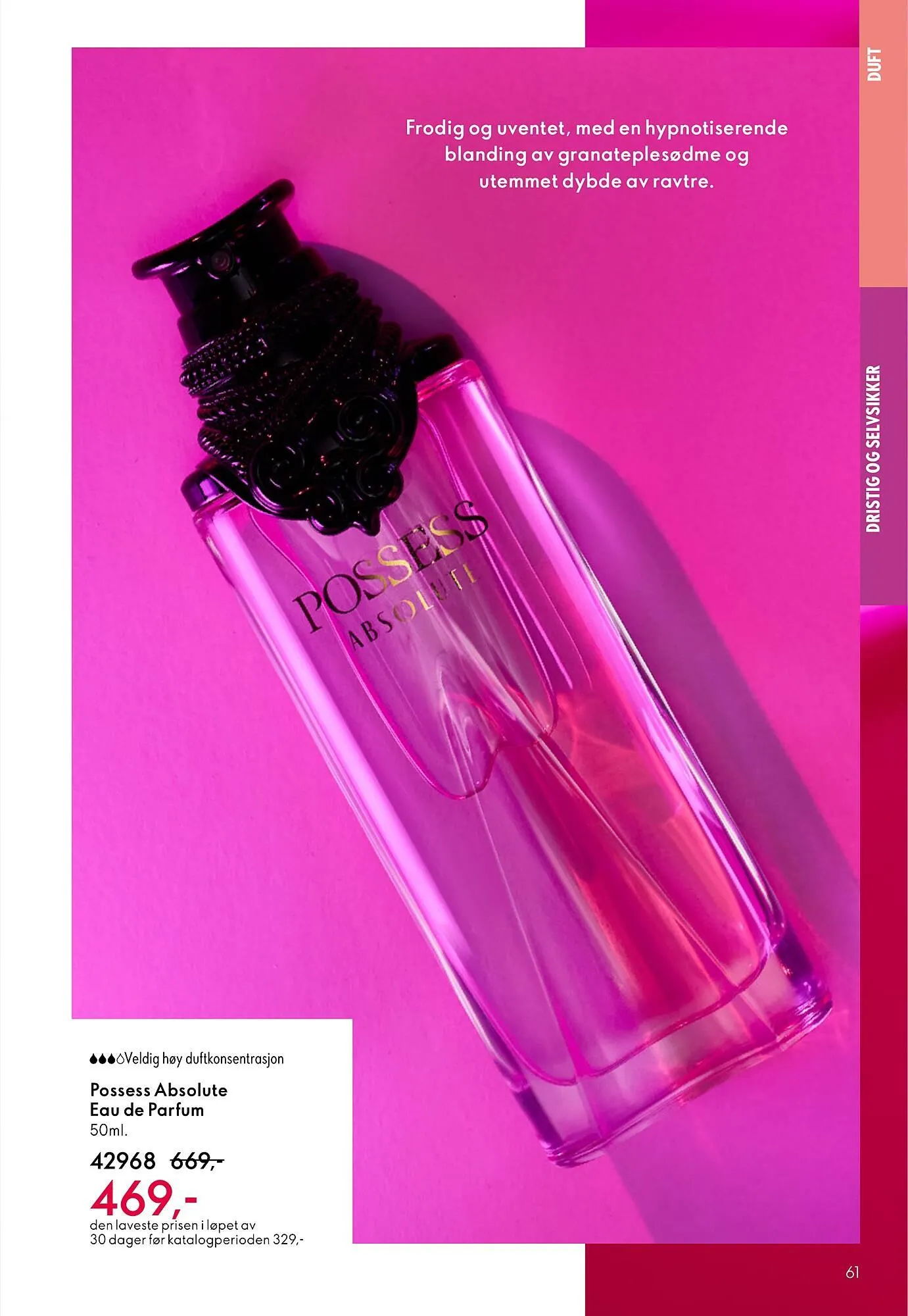 Oriflame katalog fra 8. oktober til 28. oktober 2025 - kundeavisside 61