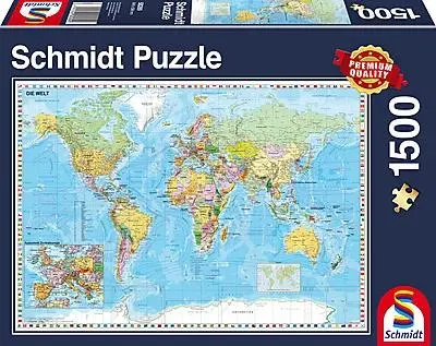 Puslespill 1500 The World