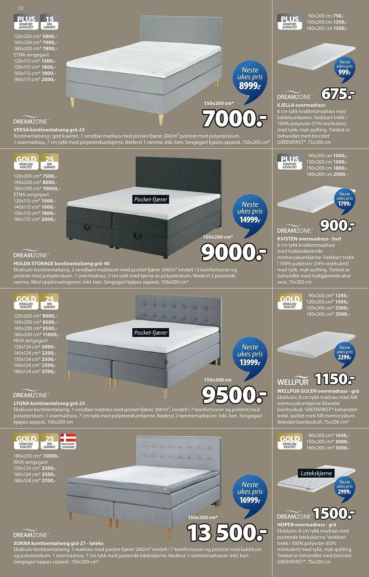 JYSK kundeavis fra 23. februar til 1. mars 2026 - kundeavisside 12