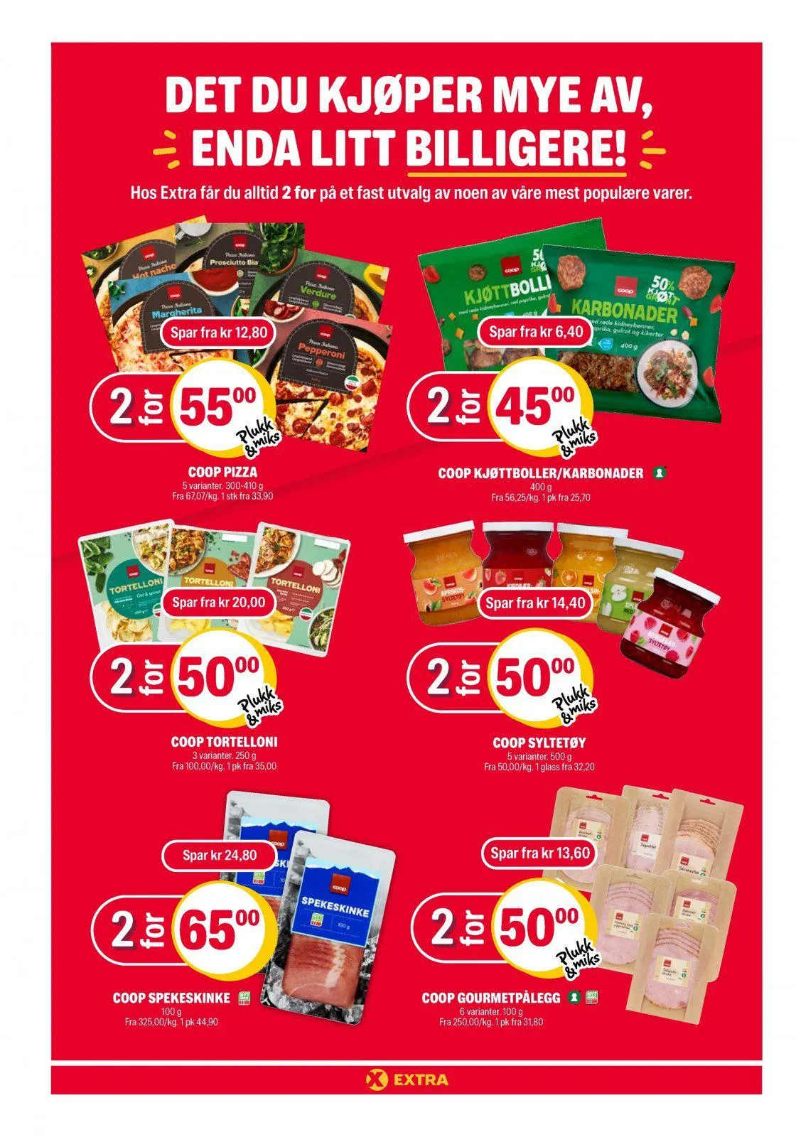 COOP Extra kundeavis til 01.10.2023 fra 30. september til 1. oktober 2023 - kundeavisside 8