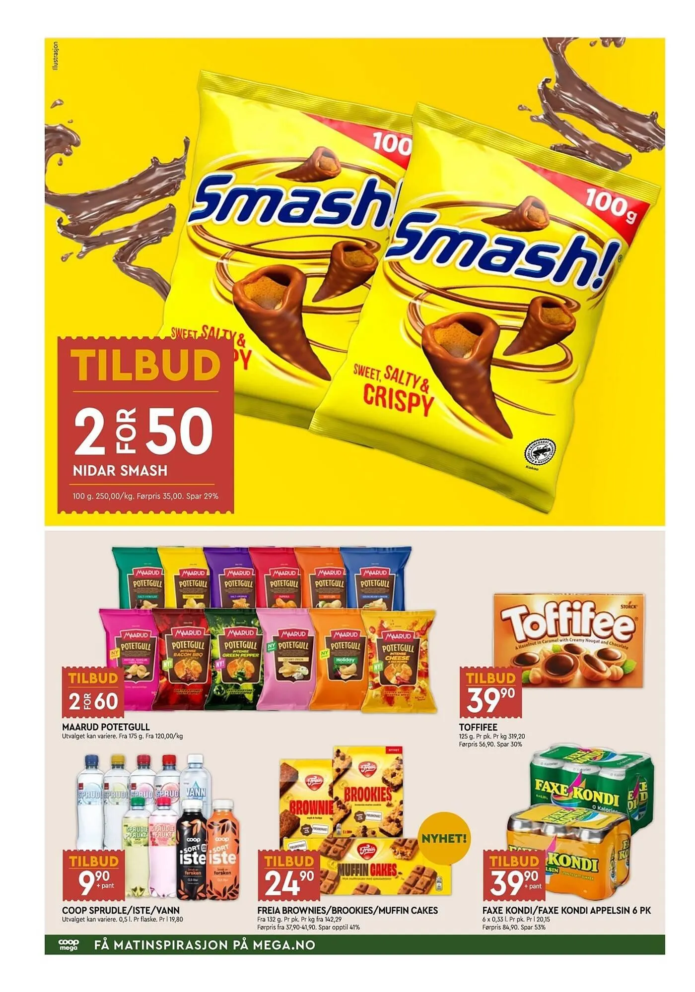 Coop Mega kundeavis fra 2. mars til 7. mars 2026 - kundeavisside 6