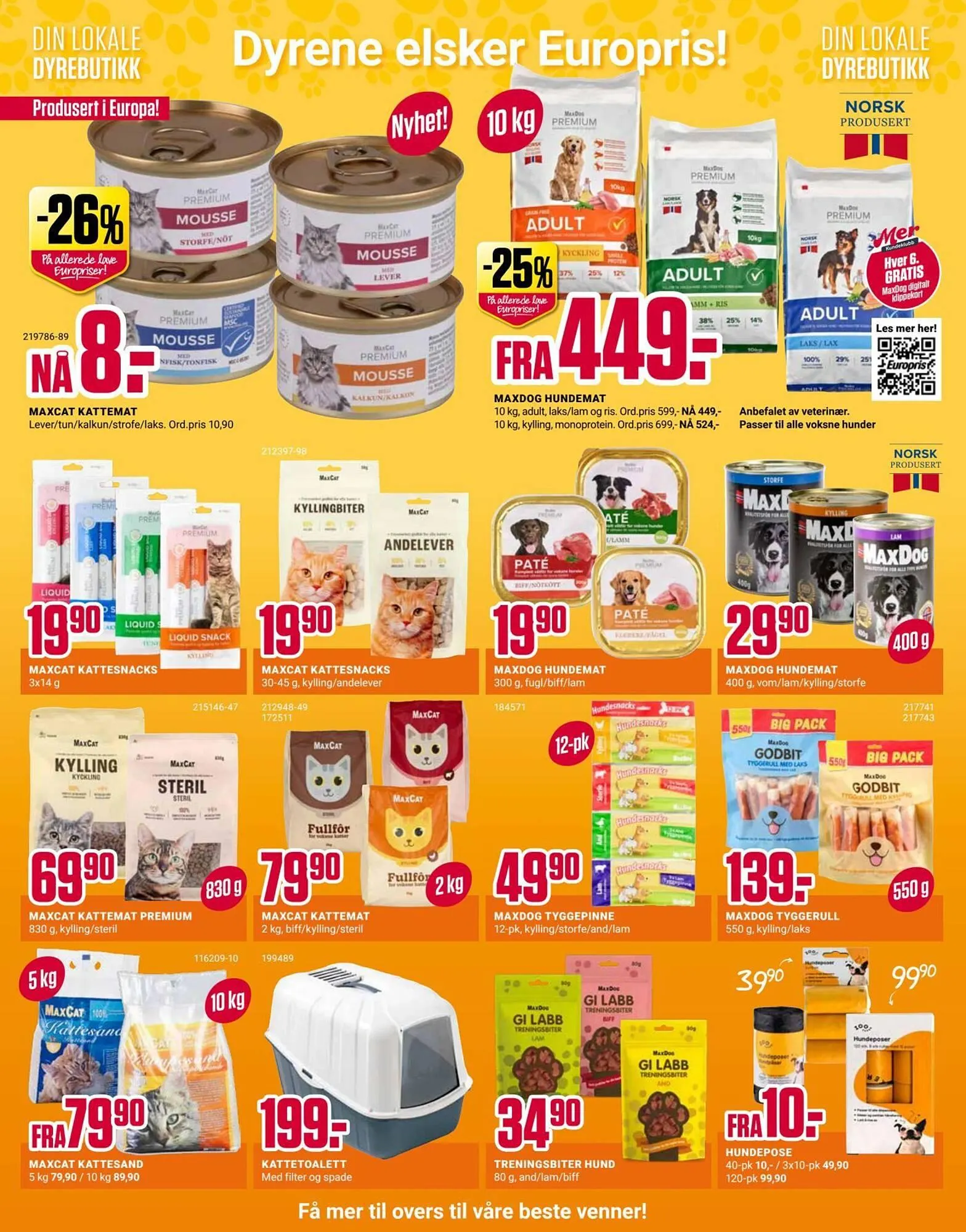 Europris kundeavis fra 2. mars til 7. mars 2026 - kundeavisside 8