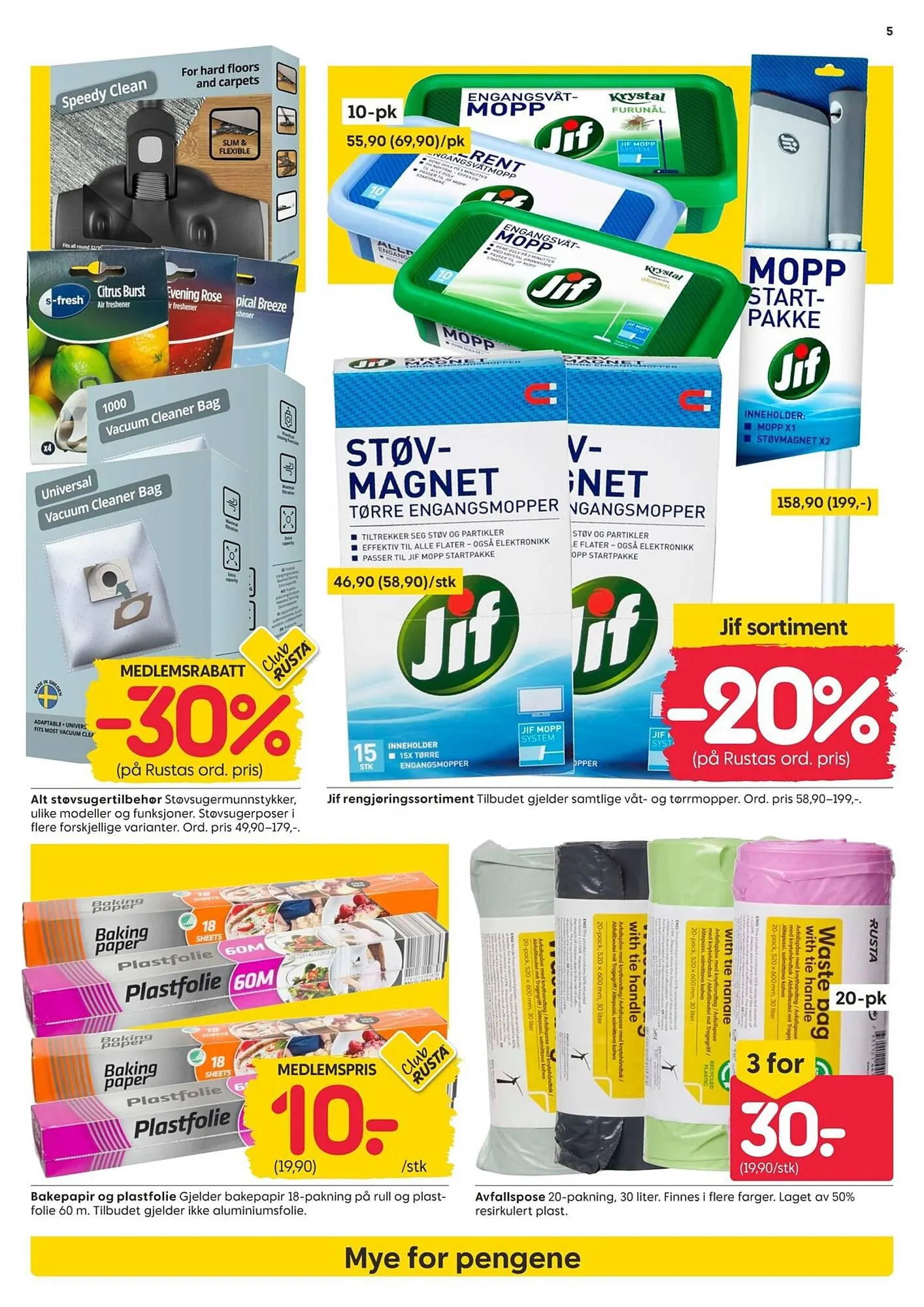 Rusta Kundeavis fra 11. september til 16. september 2023 - kundeavisside 5