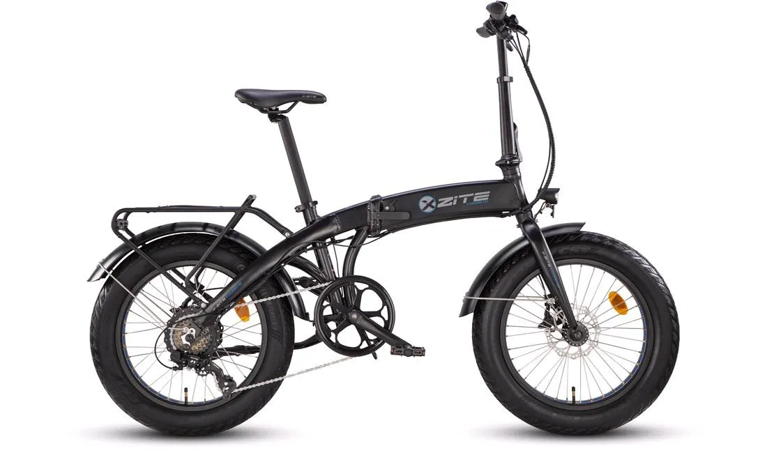 El-sykkel sammenl. FATBIKE 36V 8,7Ah sort