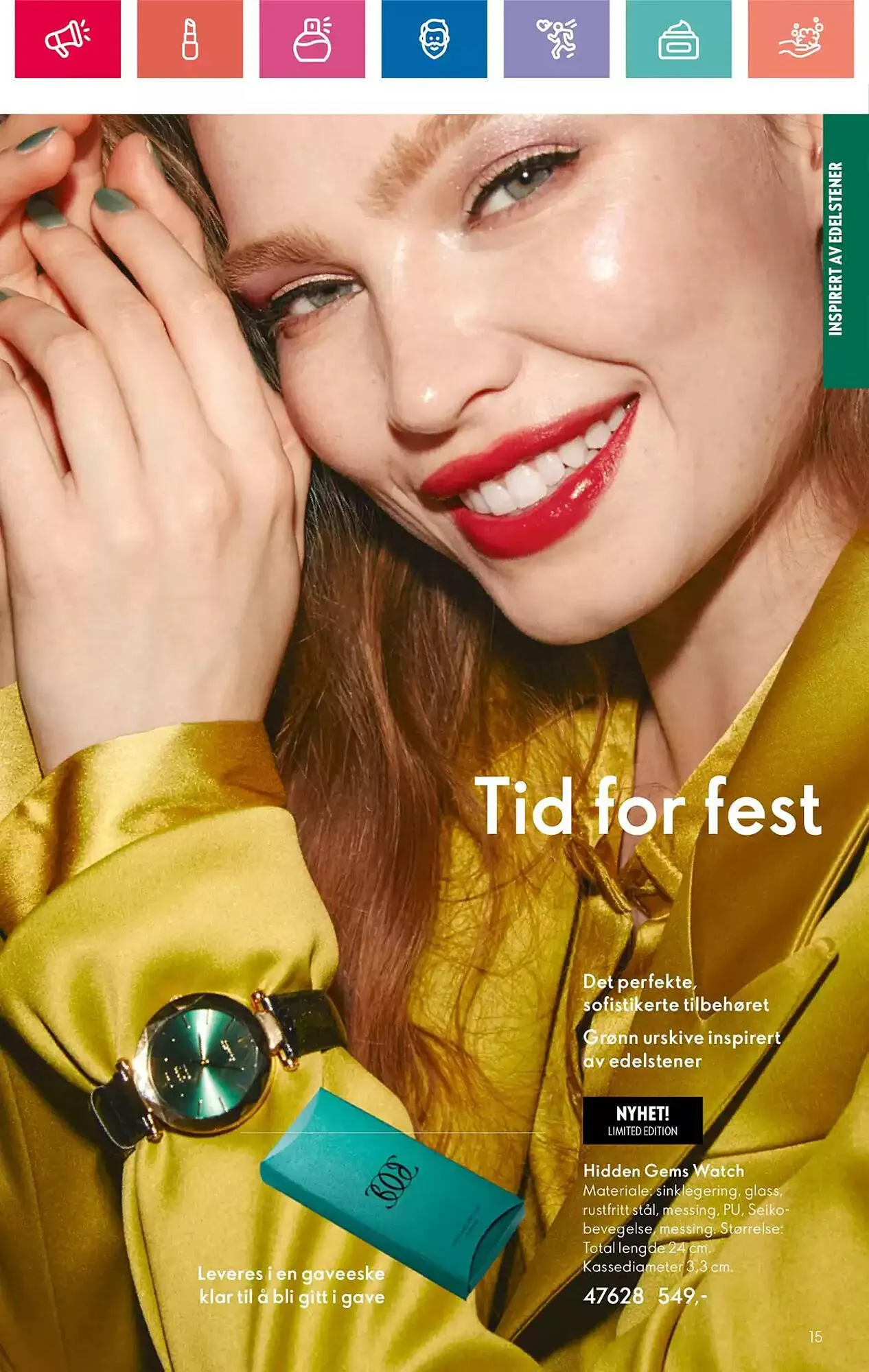 Oriflame Kundeavis fra 14. november til 4. desember 2024 - kundeavisside 15