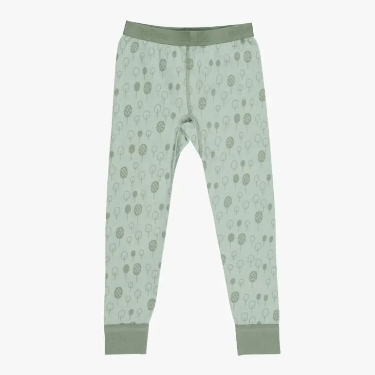 Nysnø longs ull/bambus, greenfog