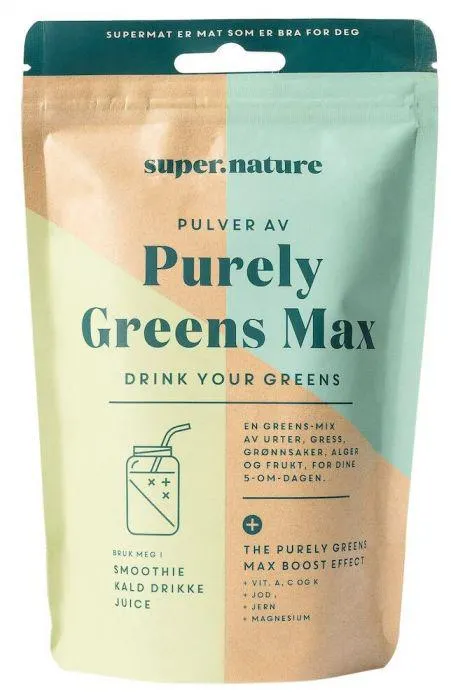 Supernature Purely Greens Max 150 gr
